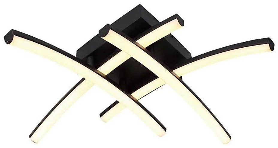 LED Mennyezeti lámpa LED/24W/230V 3000K fekete