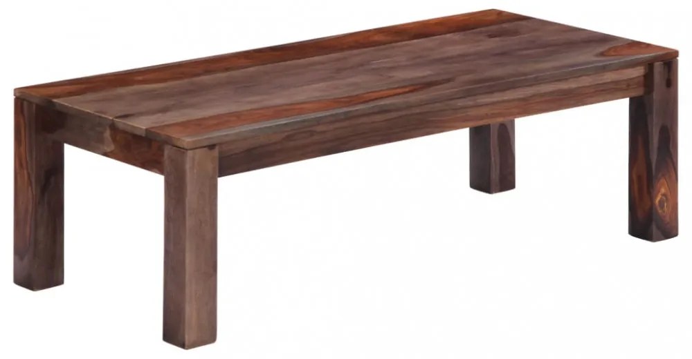 szürke tömör kelet-indiai rózsafa dohányzóasztal 110x50x35 cm