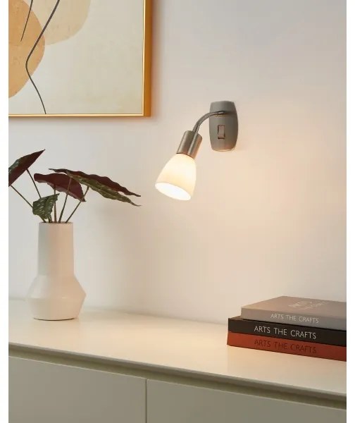 EGLO 92935 - Konnektoros fali lámpa DAKAR 3 1xE14/25W