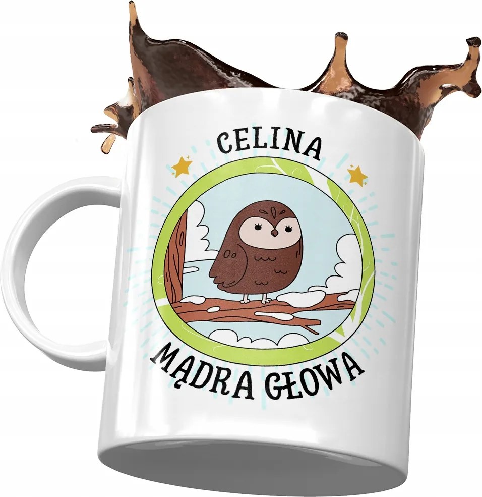 Celina Születésnapi Bögre Névnapi Ajándék Nyomtatott Fotóval