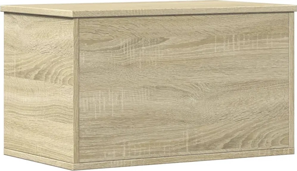 vidaXL sonoma tölgy színű szerelt fa tárolóláda 60 x 35 x 35 cm