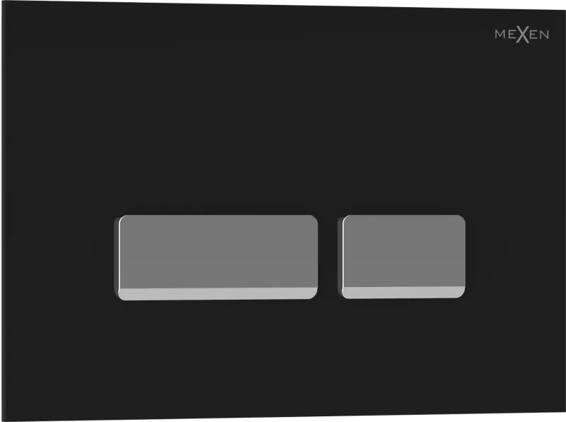 Mexen Tex 07 öblítőgomb, fekete - 6107-02
