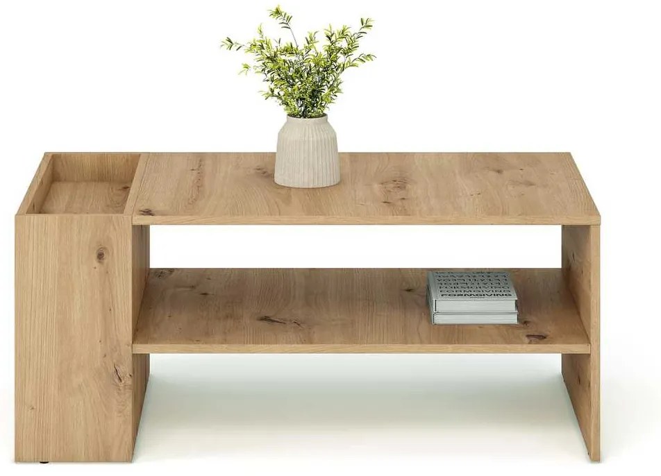 Ingenio dohányzóasztal, artisan tölgy
