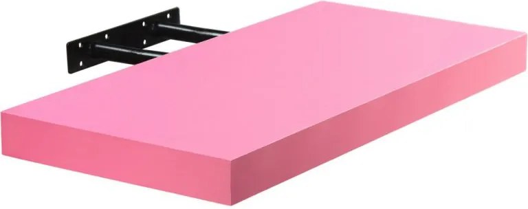STILISTA Fali polc VOLATO 90 cm rózsaszín