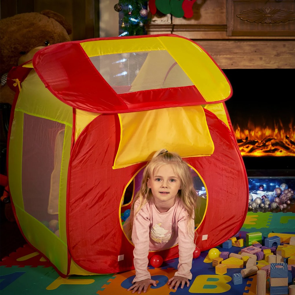 Spielwerk® Gyerek sátor labdákkal