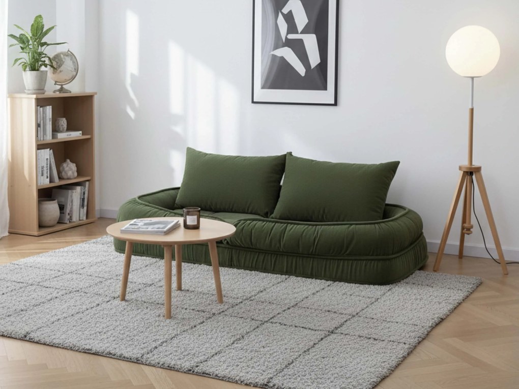 Relaxációs állítható fotel LAZY SOFA, zöld