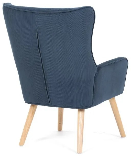 Kék Kordbársony U-Fotel. AK-314 BLUE2