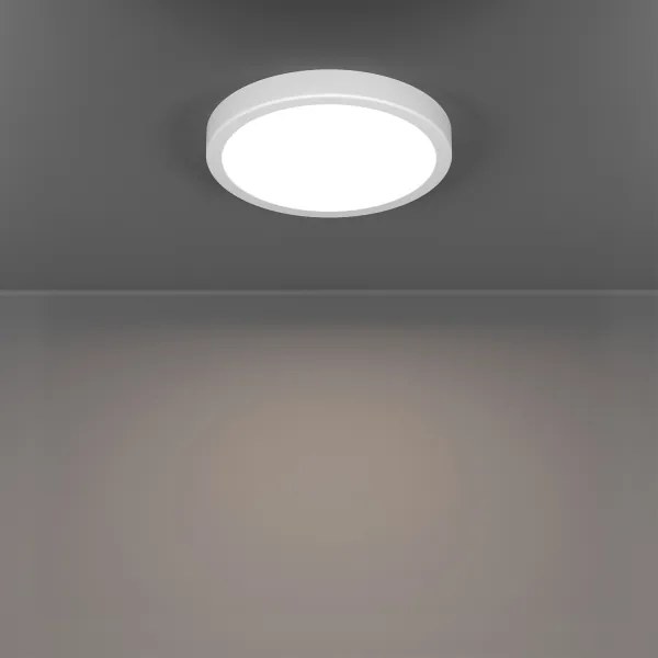 Eglo 901376 - LED RGBW dimmelhető fürdőszobai mennyezeti lámpa FUEVA-Z LED/11,2W/230V 21,1cm IP44 fehér