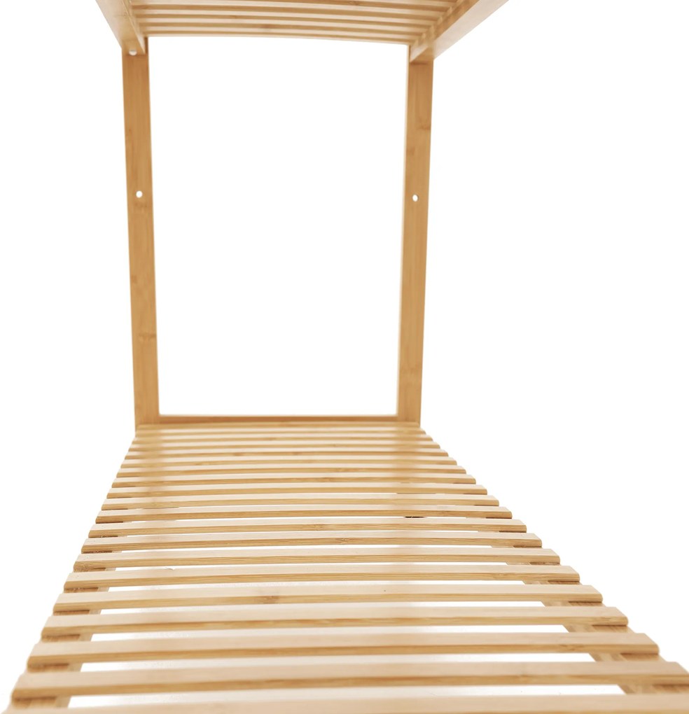 Szekrény szervező, természetes bambusz, MELAR