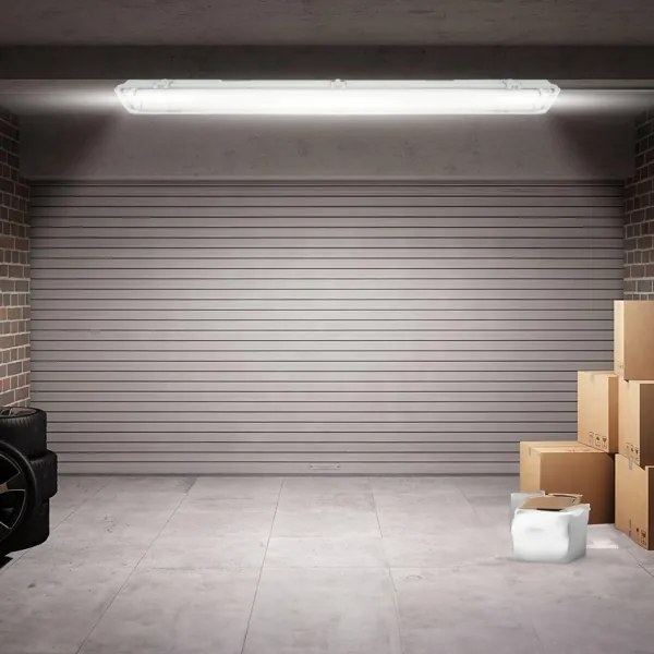 LED műszaki fénycsöves lámpatest T8 2xG13/20W/230V 6500K 120 cm IP65 fehér