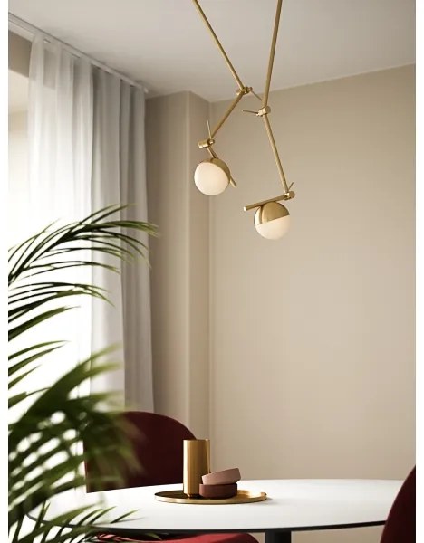 Nordlux - Fali lámpa CONTINA 1xG9/5W/230V réz