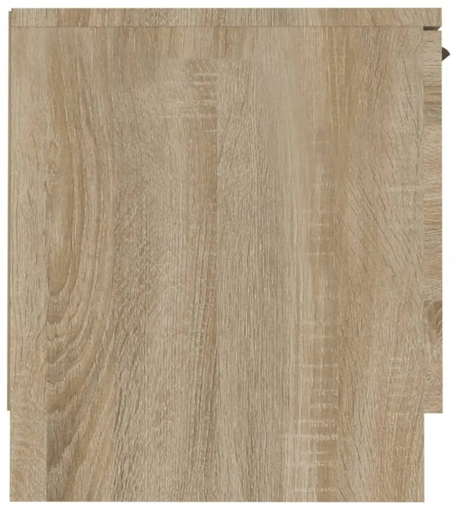 sonoma tölgyfa TV-szekrény 140 x 35 x 40 cm