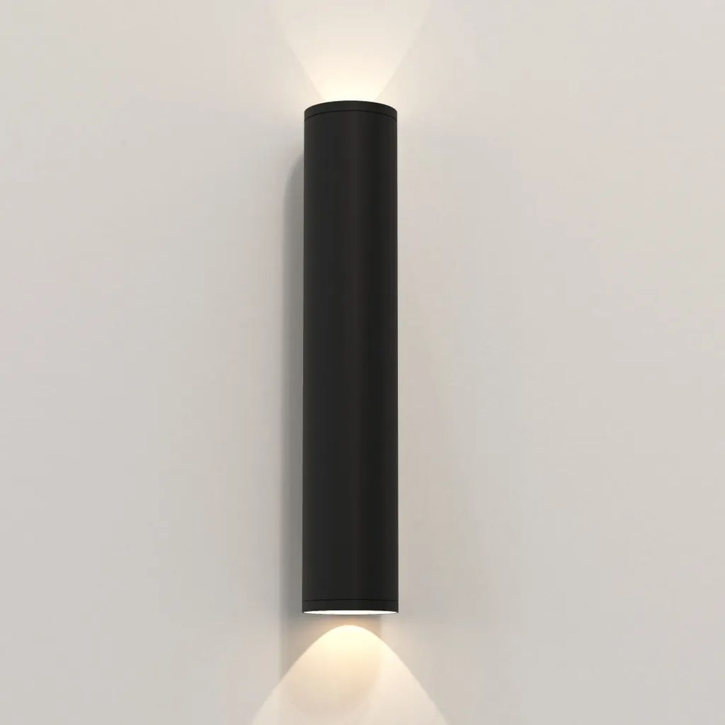 ASTRO LIGHTING 1428013 AVA Modern Kültéri Fali Lámpa Fekete GU10 IP44