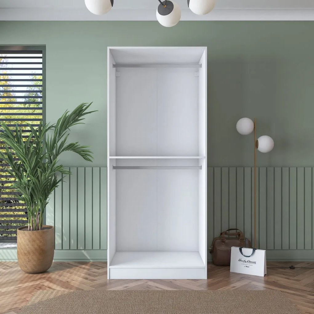 Gardróbszekrény, 90 cm – BA187
