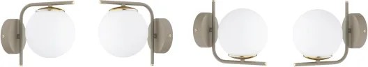 Brilagi - Fali lámpa MILO ECRU 1xE27/60W/230V bézs/arany
