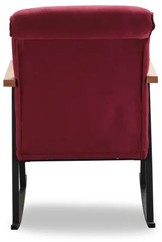 LUNI piros hintaszék