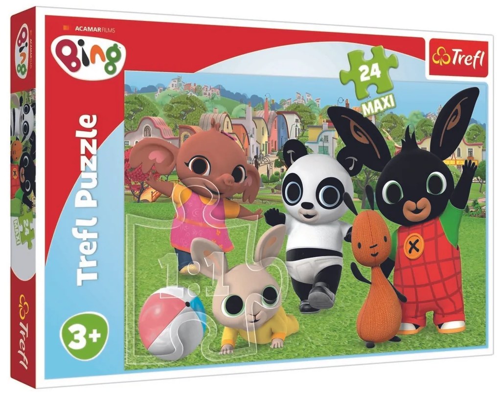 Trefl Puzzle Bing Rabbit - Fun in the Park MAXI ,24 db