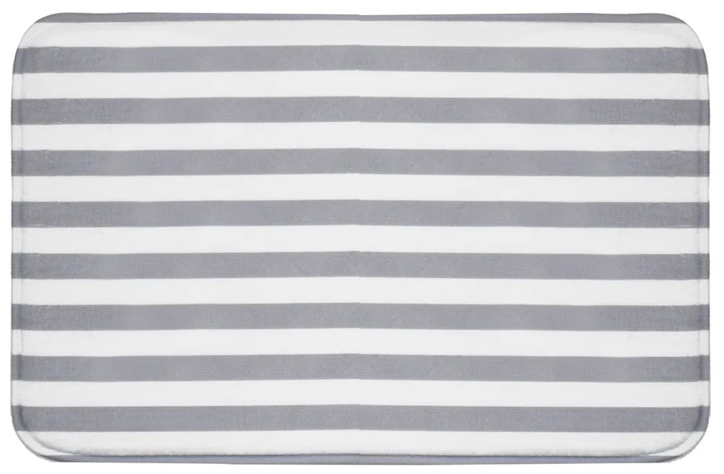 Doramex Memóriahabos szőnyeg Martin szürke-fehér , 38 x 58 cm