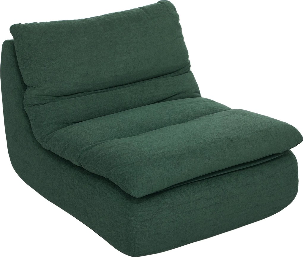 HOMCOM Padlószék egy darab ultranagy sűrűségű habbal, padlószövet Lazy Sofa, bársonyos megjelenésű meditációs szék, társalgó szék otthonra, irodába, Z