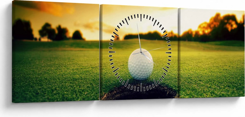 Kép - Golf (órával) (90x30 cm)