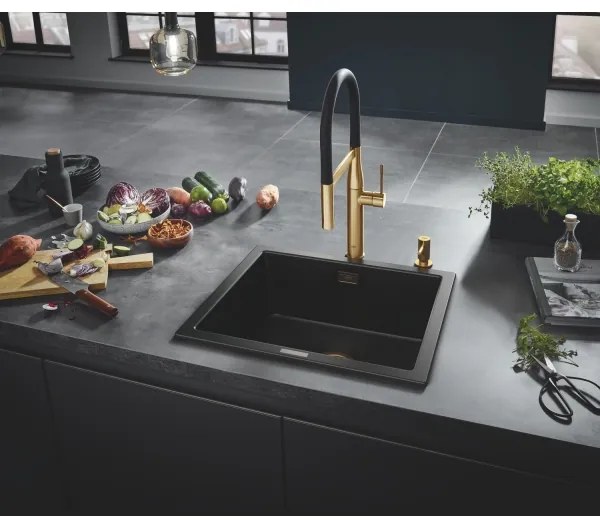 GROHE 30294GN0 - ESSENCE arany mosogatócsaptelep