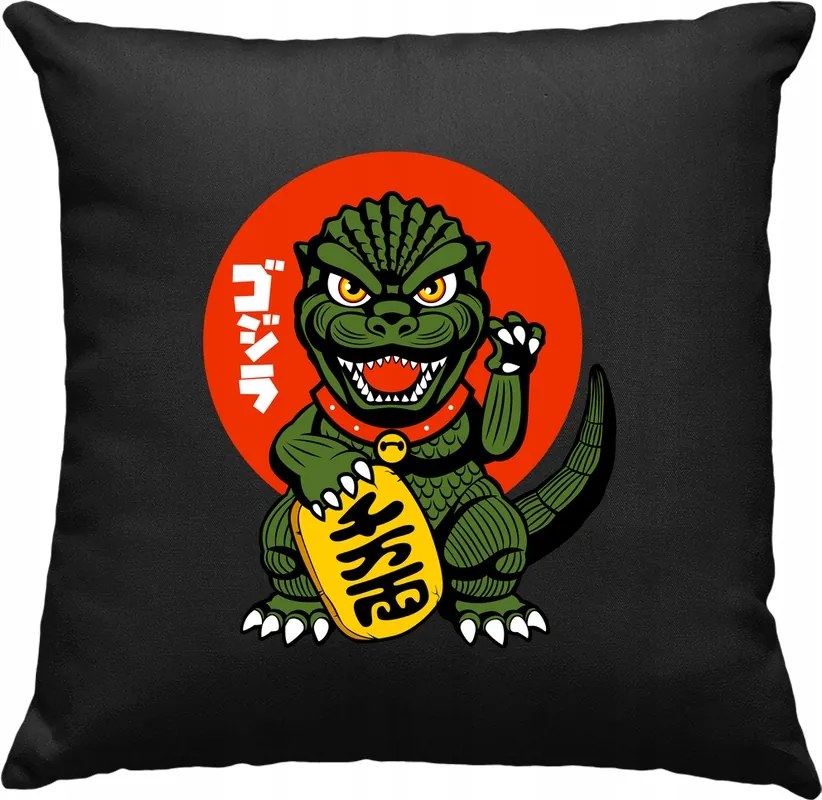 Dino Luck Kínai Divatos Párna Fekete