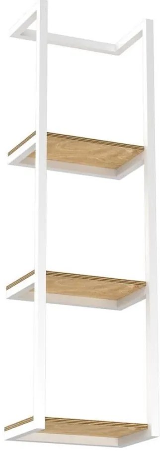 Fali törölközőtartó 78x23 cm fehér