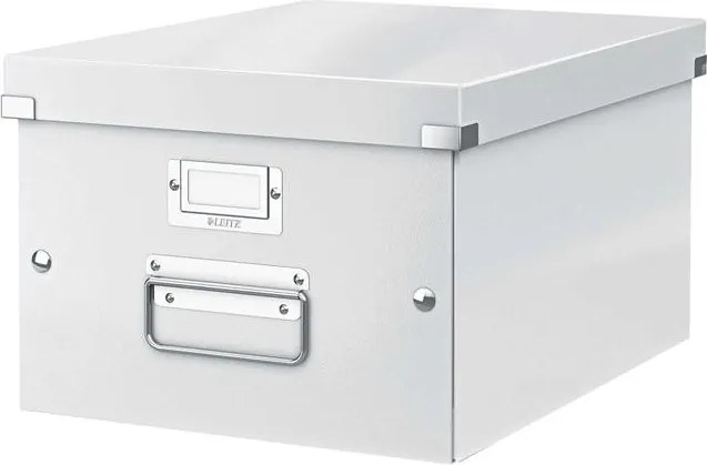 Doboz, A4 méret, LEITZ Click&Store, fehér (E60440001)