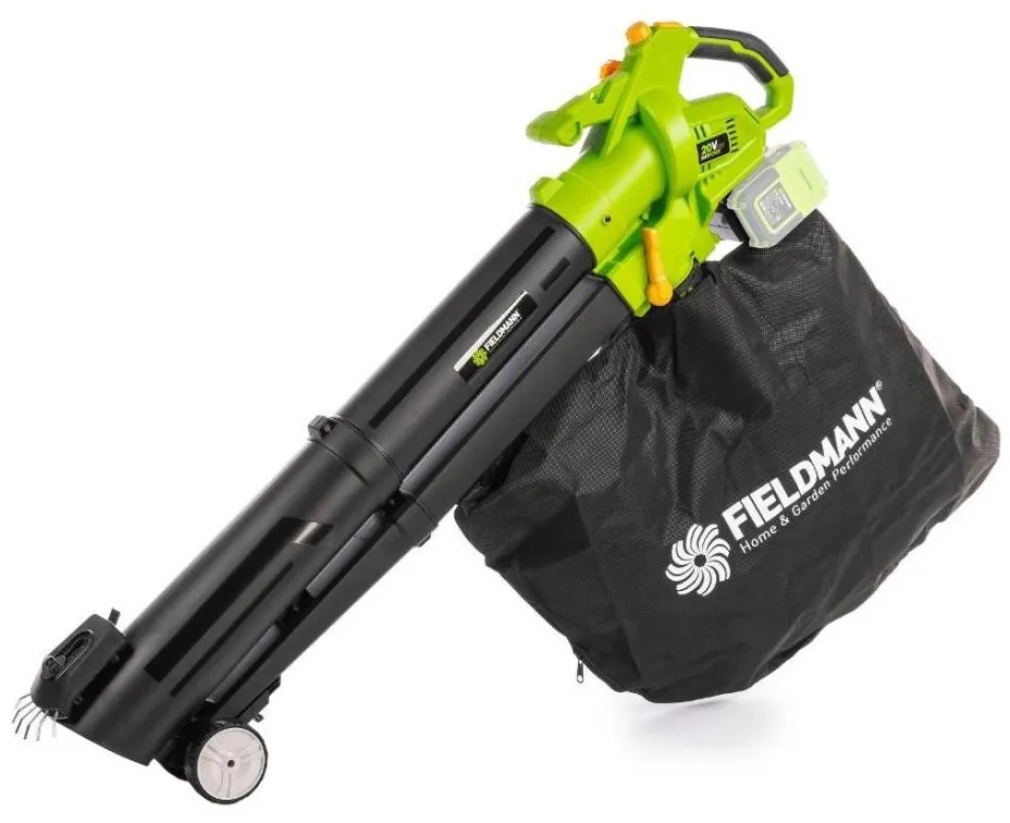 Fieldmann - Vezeték nélküli kerti porszívó és légfúvó 20V
