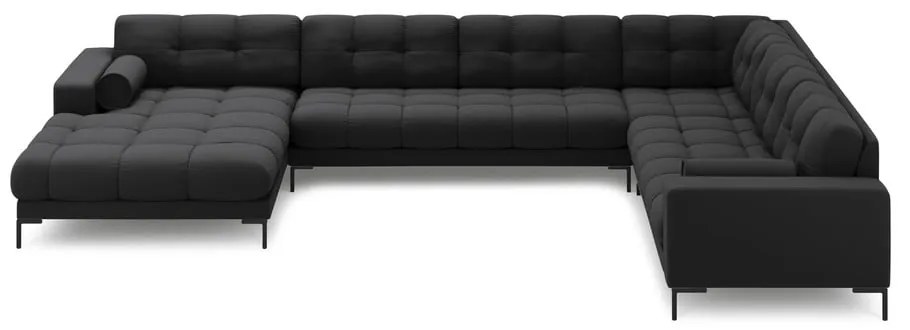 Sötétszürke sarokkanapé (jobb oldali) Bali – Cosmopolitan Design