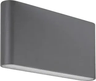 Rabalux kültéri led fali lámpa 12w 528lm 3000k antracit nesna