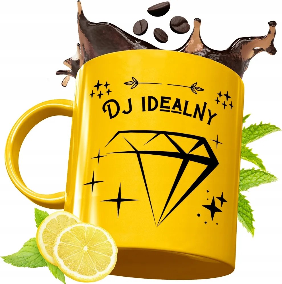 Arany Prémium Bögre Dj-nek Születésnapra Ajándék Nyomtatott Fotóval