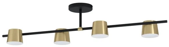 Eglo 39984 - LED Felületre szerelhető csillár ALTAMIRA 4xGU10/4,6W/230V 3000K arany