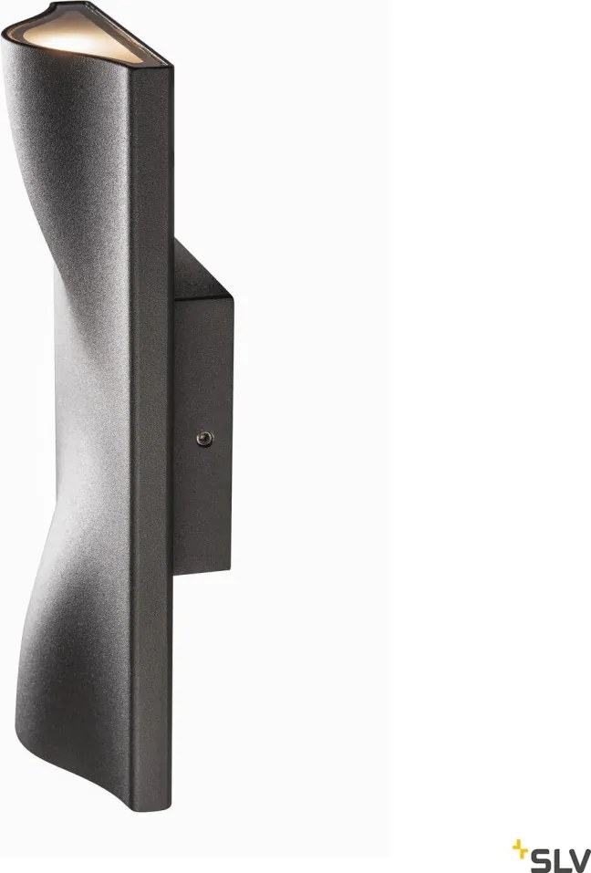 SLV 1002505 VILUA Modern Kültéri Fali Lámpa Antracit LED IP54