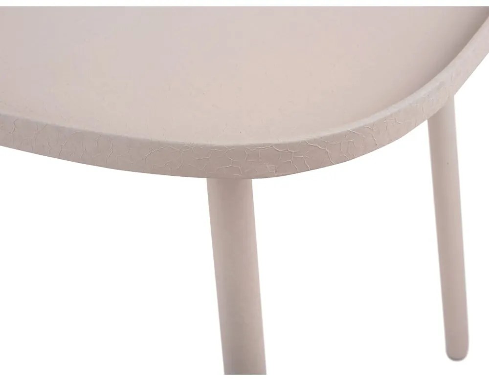 Fém tárolóasztal 49.5x54 cm Boaz – Leitmotiv