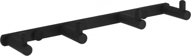 Mexen négyszeres törölközőhorog, fekete - 709164-70