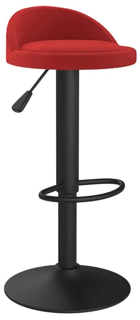 bordó bársony bárszék