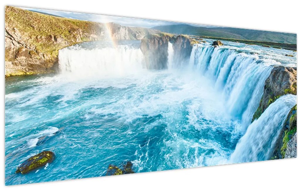 Kép - Godafoss vízesés (120x50 cm)