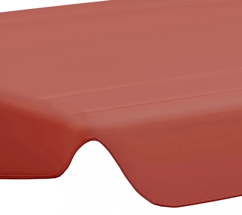 terrakotta csere ponyva kerti hintaágyhoz 150/130 x 105/70 cm