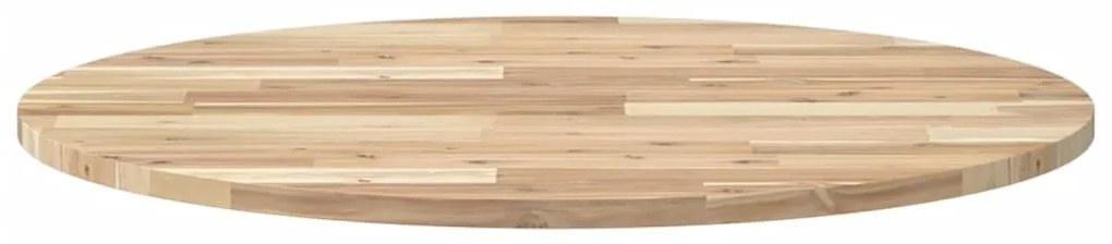 kerek tömör akácfa asztallap Ø80 x 2 cm