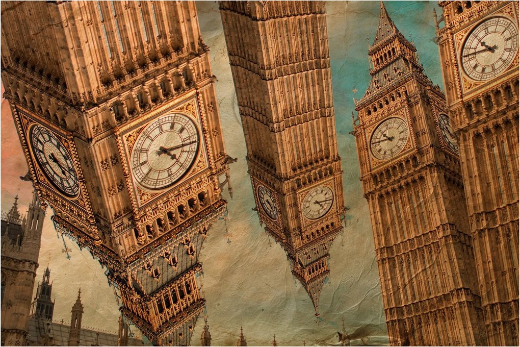 Kép - Big Ben, London (90x60 cm)