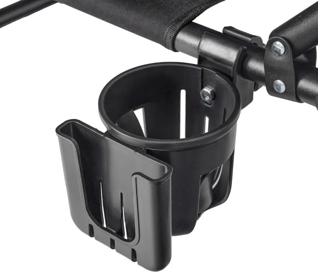 Kerti napozóágy fekete színben – SATURN