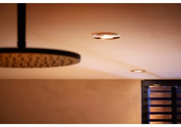 Philips-KÉSZLET 3x LED RGBW  Dimmelhető fürdőszobai  beépíthető lámpa  Hue XAMENTO 1xGU10/4,2W IP44