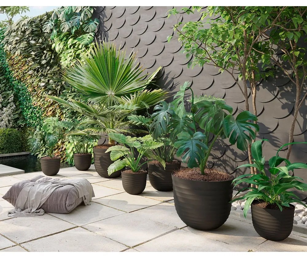 Újrahasznosított műanyag virágcserép ø 20 cm Havana – Artevasi