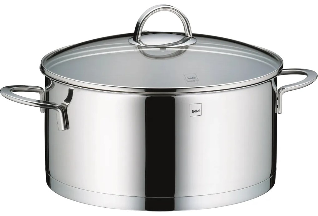 Kela CAILIN Lábas üveg fedővel 4,8 l, 4,8 l