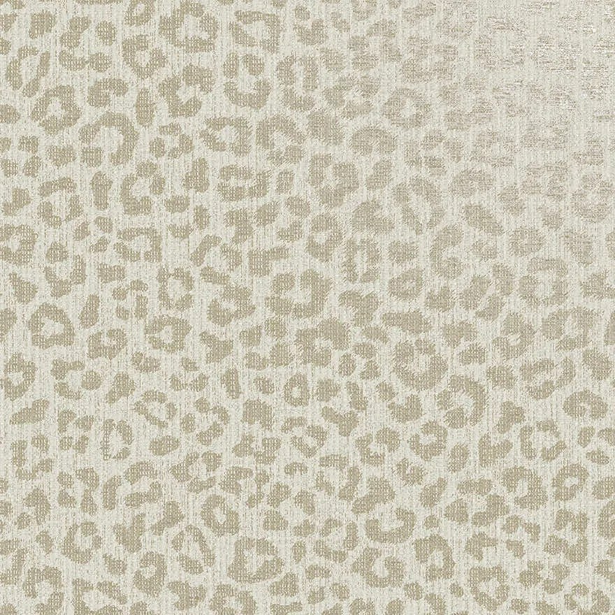 Holden Decor Essence Sunda krém leopárdmintás fémhatású vlies tapéta – 66300