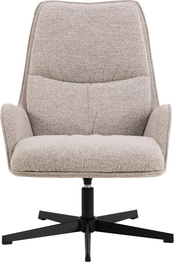 Bézs forgó buklé fotel Bosley – Actona