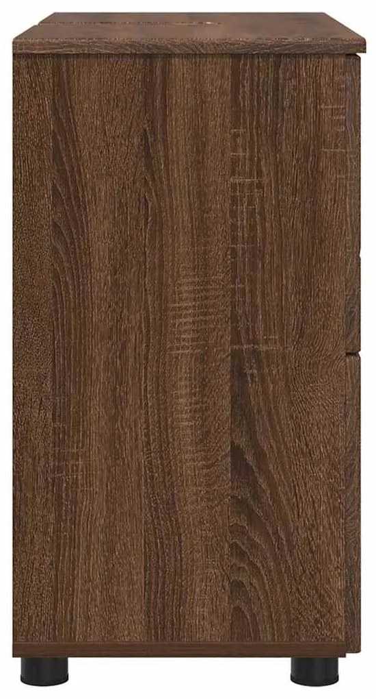 Fürdőszoba Székény barna tölgy 76.5 x 35 x 64 cm Faanyag