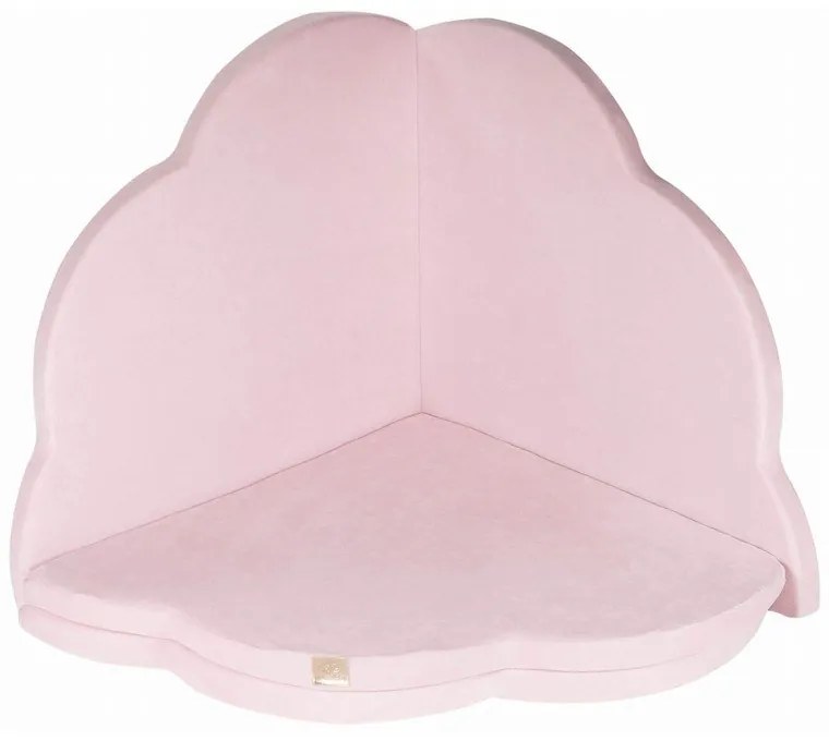 Világos rózsaszín játszószőnyeg 160x160 cm – Meowbaby