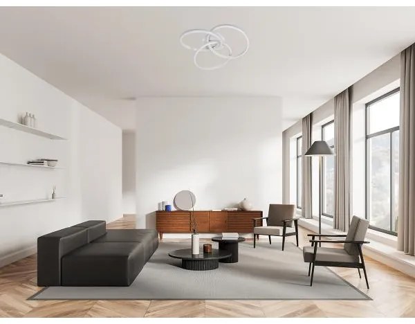 LED Dimmelhető mennyezeti lámpa LED/70W/230V 3000-6500K fehér + távirányítás